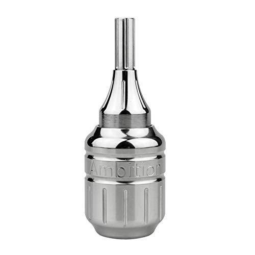 CNC Medical Grade 316 Stainless Steel Adjustable Needle Cartridge Grip 32mm Autoclavable - Thumbnail 4