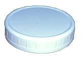 Wide-Mouth Reusable Plastic Lids for Canning Jars, 8 Count, Mainstays (3.62" dia x .75" H)