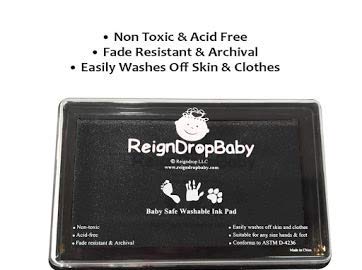 1 Baby+Footprint+Handprint+Ink+Pad