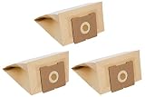 Green Label 3 Pack Replacement Dust Bags 2138425 for Bissell Zing Bagged Canister Vacuums. Fits: 1668, 1668W, 2154A, 4122 Series