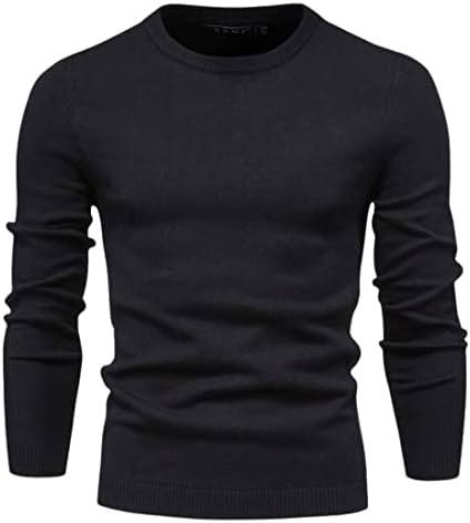 Amazon.com: GIVON Mens Mock Neck Sweater Ribbed Slim Fit Long