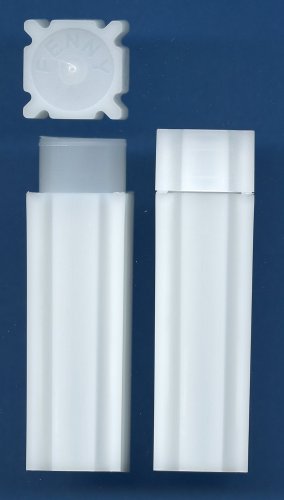 CoinSafe Stacking Tube Square U.S. Cents. (10 Pack)