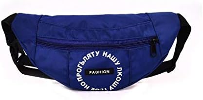 HAOLIEQUAN Women Waist Bags Handy Canvas Fanny Pack Female Ladies Belt Bag Crossbody Chest Hip Bag