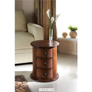 Royal Rajasthan 3 Drawer Round Chest Amazon Co Uk Kitchen Home
