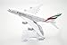 TANG DYNASTY(TM) 1:400 16cm Air Bus A380 Emirates Airlines Metal Airplane Model Plane Toy Plane Model