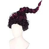 Lucoacos Women's Halloween Cosplay Wig Witch Costume wig