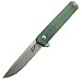 Eafengrow EF64 D2 Steel Blade G10 Handle Knife for Outdoor Camping Hiking EDC Tool(Jade)