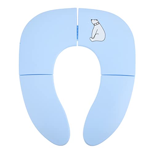HOMOBABE Folding Toilet Seat for Boy Girl Travel Portable Toilet Ring for Boys and Girls Trainer Rings