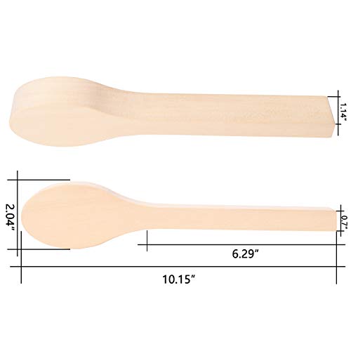 4 Pack Wood Carving Spoon Blank Basswood Unfinished Wooden Craft Whittling Kit for Whittler Starter Kids - Thumbnail 6