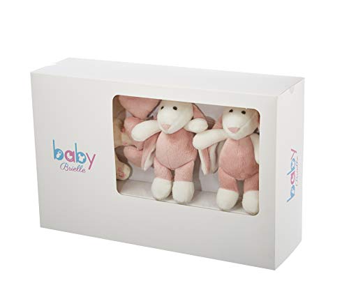 Baby Brielle Girl Bunny Musical Soother Crib and Bassinet Nursery Room Mobile Set - Thumbnail 2