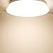 LE 12W 11-Inch Warm White LED Ceiling Lights, 80W Incandescent (22W Fluorescent) Bulbs Equivalent, 950lm, 3000K, Ceiling Light Fixture, Ceiling Lighting, Flush Mount Light for Living Room