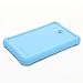 Poetic Turtle Skin Series Corner/Bumper Protection Grip Sound-Amplification Silicone Case for Samsung Galaxy Tab 3 Lite 7.0, Blue