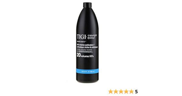 Tigi Copyright Color Activator 20 Volume 6 33 8oz Beauty Personal Care Amazon Com