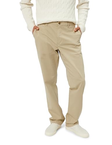 Tommy Hilfiger Pantalón Chino Hombre Denton Printed Structure Straight Fit, Azul (Desert Sky), 28W/32L