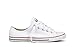 Converse Women's Dainty Canvas Low Top Sneaker, White, 7.5 M US