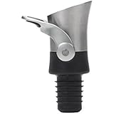 OXO SteeL Wine Stopper and Pourer, Stainless Steel
