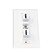 RiteAV - 2 Port HDMI and 1 Port Coax Cable TV- F-Type Wall Plate