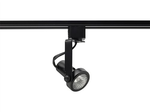 Juno Lighting R711BL Trac-Lites Open Back Line Voltage MR16 Lamp Holder, Black
