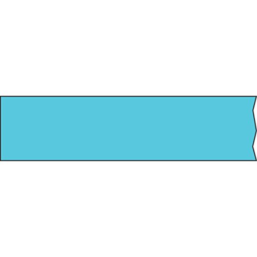 TIMETAPE T-501-7 Tape, Removable, 1" Core, 1" x 500", Imprints Blue (Pack of 1)