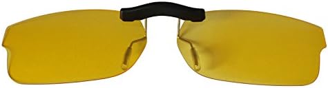 Custom Polarized Clip On Sunglasses for Ray-Ban RB5187 (RX5187) 50x16(No Frame) night vision Yellow