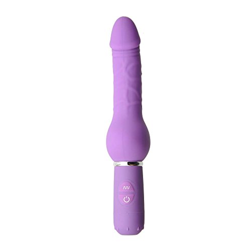 Brand New 10 Function Silicone Curvy Dildo - Powerful Realistic Vibrator with Vibration, Pulsation and Escalation... image