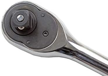 1/2 inch Quick Release Ratchet Handle 72 Teeth US Pro, Silver - Image 3