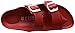 Birkenstock Unisex Arizona Essentials EVA Red Sandals - 38 N EU / 7-7.5 2A(N) US