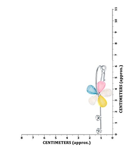 jewels galaxy copper drop earrings for girls (multi-colour)(cb-bll-4579)