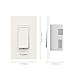 Koogeek Smart WiFi Light Switch Two-Gang Switch for Apple HomeKit with Siri Remote on 2.4Ghz Network, Single Pole, Beige (Require Neutral Wire) 2Packs
