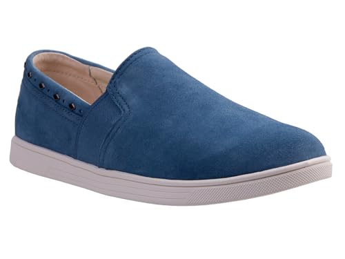 Spenco Women’s Santa Barbara Rivet Sneaker, Bluestone, 12