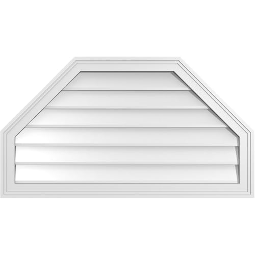 Signature Urethane GVSOT36X2002SN Octagonal Top Brickmould Frame, Primed Tan Si…