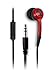 iFrogz EarPollution Plugz Earbuds with Mic - Red