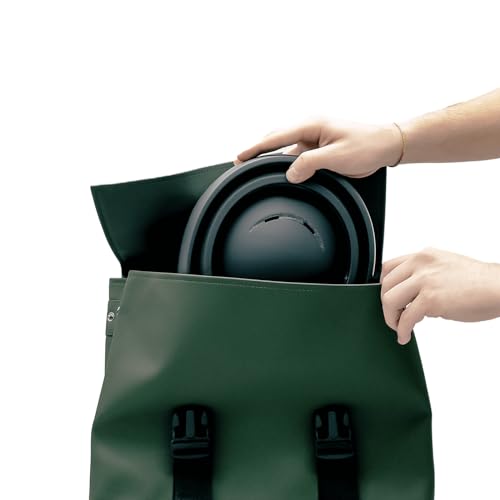 CLOSCA. Folding Helmet for Bicycle and Electric Scooter, Lightweight, Compact and Approved. Unisex Urban Design for Men and Women. Adult Bike Helmet for Cycling and City.