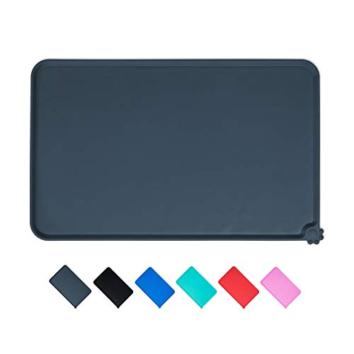 SACRONS-Silicone Table mat, pet Bowl pad, Soft, Waterproof, Easy to Clean, to Prevent Food and Water Spilled on The Ground