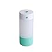 Cool Mist Ultrasonic Humidifier, 250ML USB Portable Mist Air Mini Humidifier-Quiet Operation, Automatic Shut Down, Night Light Function For Office Home Bedroom Car (Green-250ML)