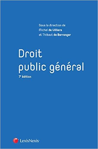 Droit Public General Amazon Fr De Berranger Thibault De Villiers Michel Livres