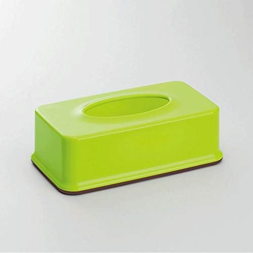 ZJHDX Facial Tissue Box Cover/Holder For Bathroom Vanity Countertops (Color : Green)