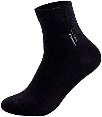 Nice Men Business Socks Plain Solid Anti-slid Formal Stockings Durable