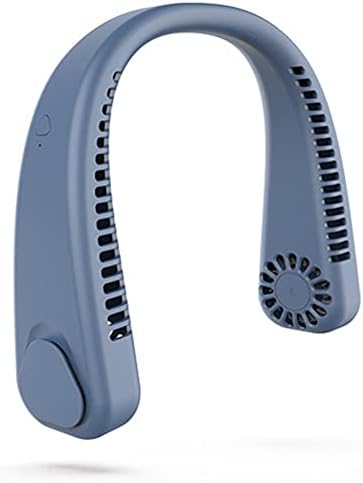 Portable Neck Fan USB Rechargeable Bladeless Neckband Air Cooler 3 Speed 2400mAh - View #2