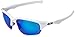 Oakley Men's 0OO9363 Flak Beta Square Sunglasses, Polished White/Sapphire Iridium, 64 mm