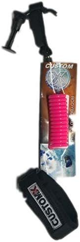 Custom X Bodyboard Leash Bicep Coil Leash or Wrist Coil Leash (Choose Style/Color) (Comes with Free Surf and Skate Warehouse Sticker)