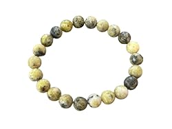 Yellow Turquoise Crystal Bead Bracelet
