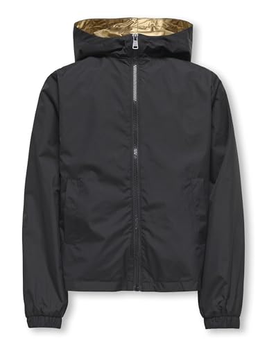 ONLY Hood Jacket Kogfry CS OTW Noos Veste à Capuche, Noir, Numeric_152 Femmes