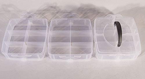 Soytich Plastikbox Angelbox Köderbox zubehörbox Angel Box TACKLEBOX kein (JCB650K) – Bild 4