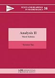 Analysis II: Third Edition (Texts and Readings in Mathematics)