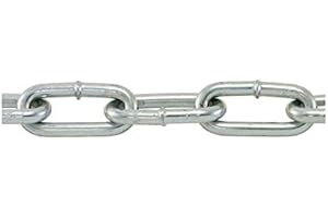 TC CHAIN TC Coil Chain Zinc Straight Link (Trade Size 1/0 100Ft Box)