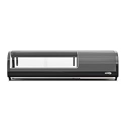 KoolMore KM-SR46-BK Glass Sushi Display Case
