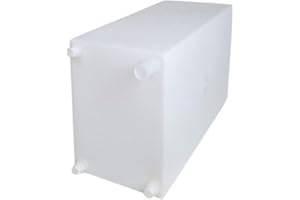 ICON 12726 Fresh Water Tank, WT2462, 24x14x10, 15 Gal., w/ 1/2" Fittings