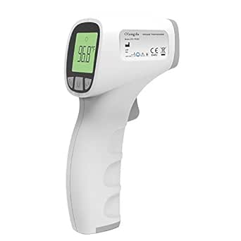 Amazon Com Olangda No Touch Forehead Thermometer For Adults Body Thermometer And Surface Thermometer 2 In 1 Digital Infrared Thermometer For Anyone With Accurate Lcd Display Baby