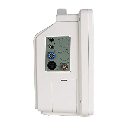Portable 12.1 Inch Touch Screen Patient Monitor for 6 Body Parameter,Replaceable Built-in Battery,Shipping from US (Black)